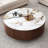 Round Coffee Table With Drawers