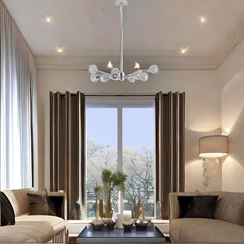 Jahray Chandelier, Chrome