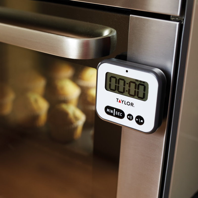 Super Loud Digital Timer with Light Alert