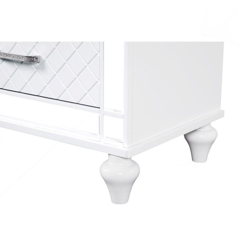 Commode Livorno G02790-D, champagne argenté