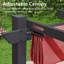 Pergola en aluminium avec auvent-81082242-87467621