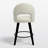 26" Upholstered Swivel Counter & Bar Stool with Solid Wood Frame-846562432-844352596