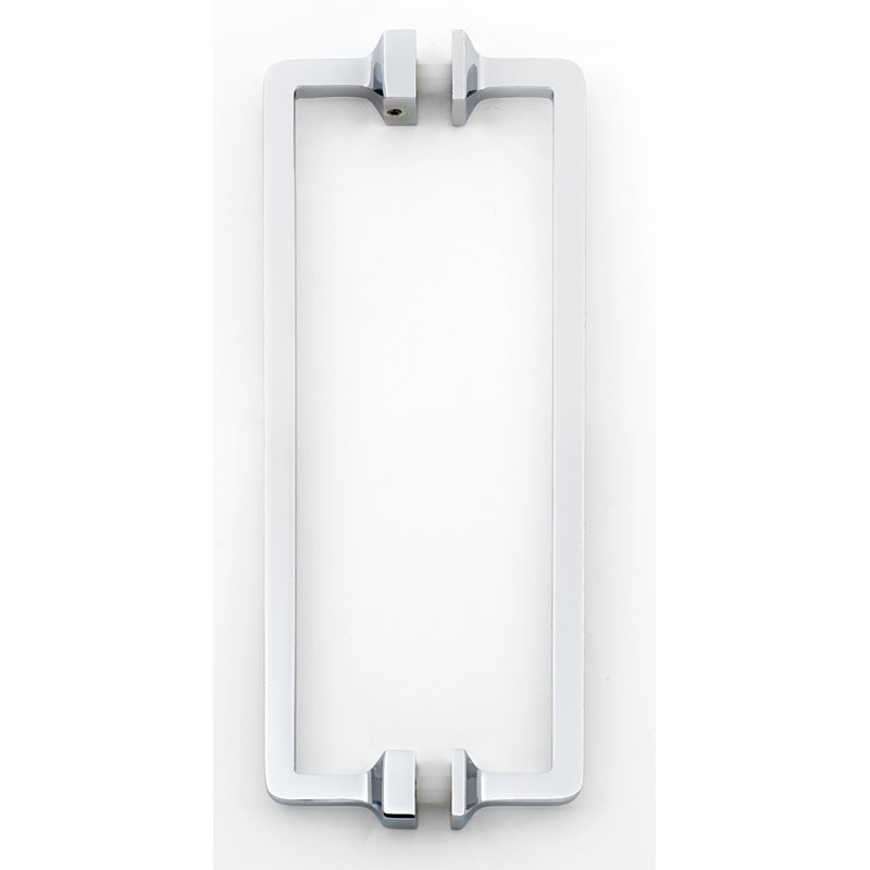 Millenium 8" Center to Center Bar Pull, Polished Chrome, 8"
