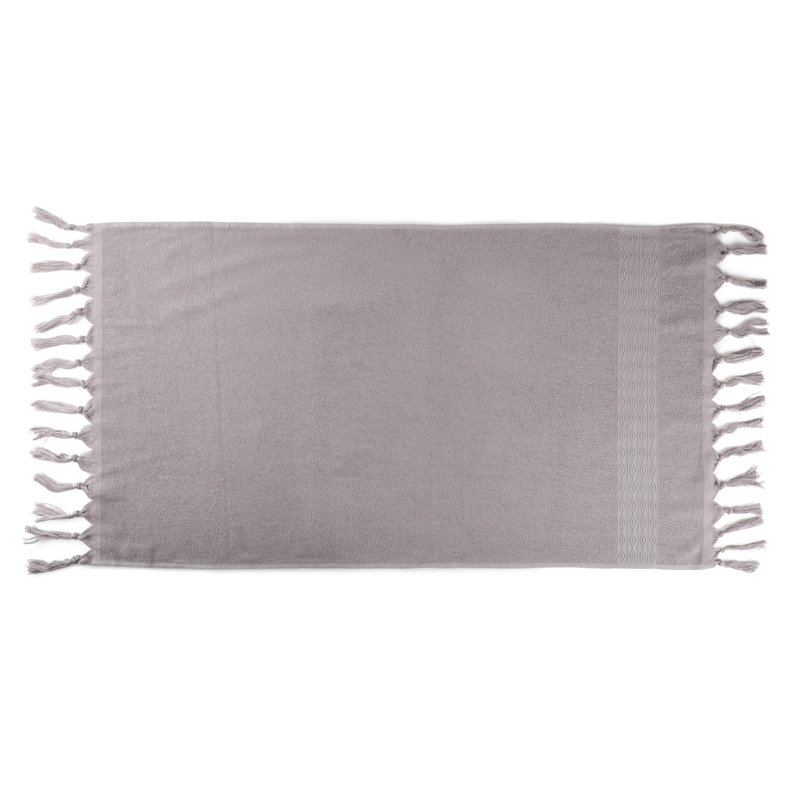 Ensemble de serviettes à main 100% coton de qualité supérieure (2 pièces), gris doux, 19,7 x 35,4 pouces | 270 g / m² Capacité d'absorption | Lavable à la machine à 104 ° F | Idéal pour la salle de bain, la salle de sport et le spa, confort luxueux et durabilité