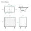 Meuble-lavabo autoportant en chêne naturel 36 po Delice-108038737-108038734