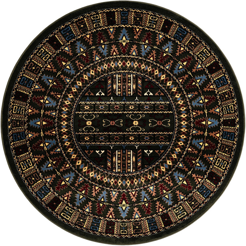 Sajur Dequone Rug, Round 6'1"