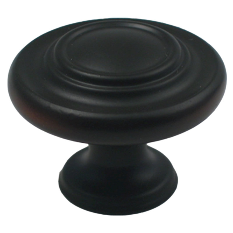 Poignée champignon 1 5/16 po de diamètre, Noir
