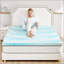 Surmatelas en mousse viscoélastique infusée de gel rafraîchissant pour le mal de dos, 3 pouces-715439541