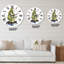 Cactus Houseplant - Horloge murale traditionnelle-60328909