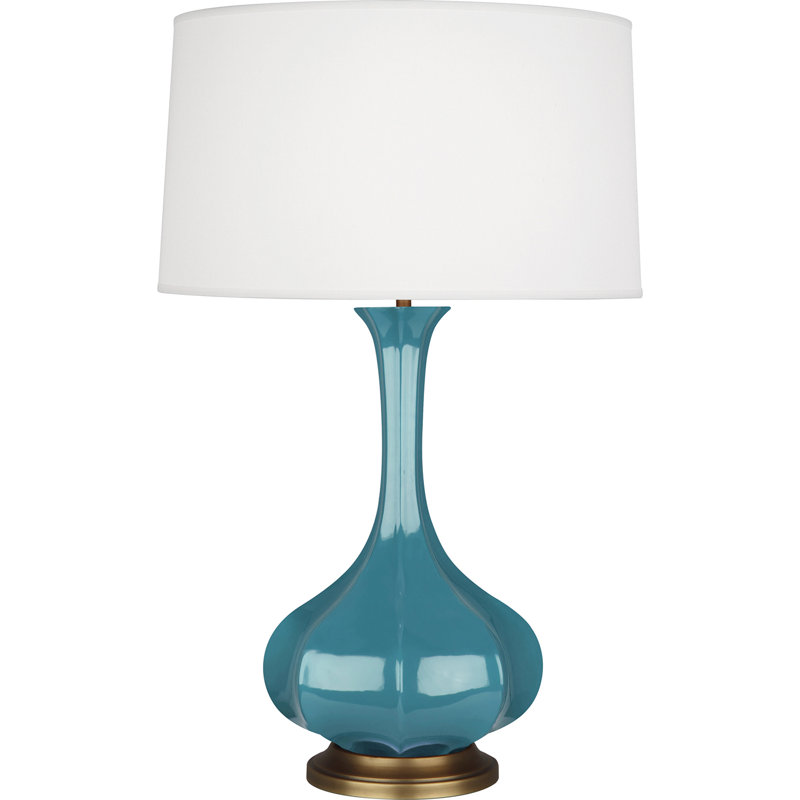 Pike Table Lamp, Steel Blue