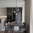 5 - Light Dimmable Tiered Chandelier