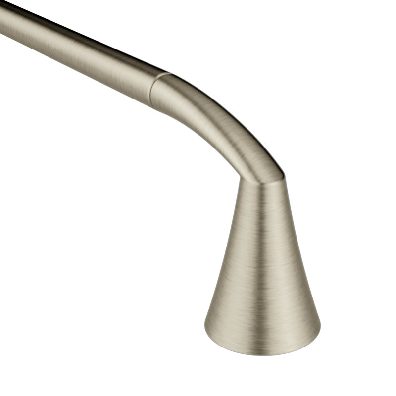 Glyde 18" Wall Mounted Towel Bar, Brushed Nickel
