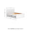 Lit plateforme à panneau double Onita-52295740-52295739