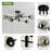 6-lights Glass Globe Sputnik Chandelier-2140676888-2140676895