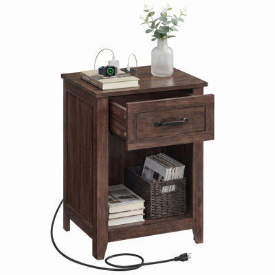 Allenside 18'' W Nightstand with Charging Station