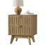 Table de chevet Mid-Century l 21 po avec 2 tiroirs-118033179-121011151