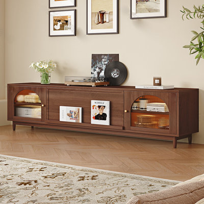 Elegant wooden TV cabinet