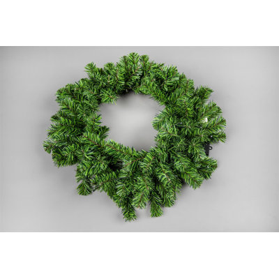 Faux Lighted PVC 21.65cm Christmas Wreath