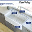 Grove 33" L X 18" W Rectangular Single Bowl Fireclay Farmhouse Kitchen Sink with Grid and Strainer-99300041