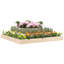 Adner Self-Watering Wood Raised Garden Bed-1840085265-1840085270