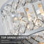 Plafonnier semi-encastré Modern Crystal-112377843