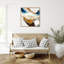 «Crashing Blue» par Jacob q, reproduction d'art sur toile encadrée-102458586