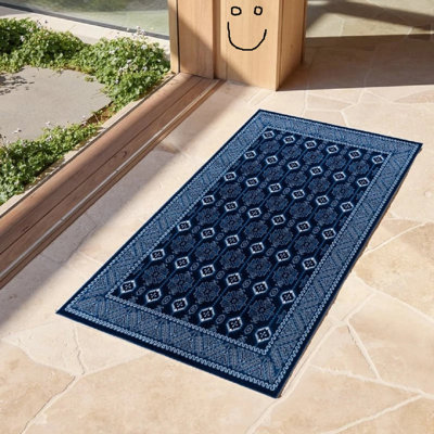 Oriental Flokati Area Rug
