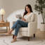 Fauteuil d'appoint rembourré moelleux pour le salon-36792078