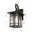 Emrush Outdoor Wall sconce in Black-111140844