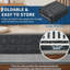Striped Machine Printed Area Rug-666634650-666125074