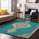 Premium Machine Washable Guada AMF1014 Oriental Rug