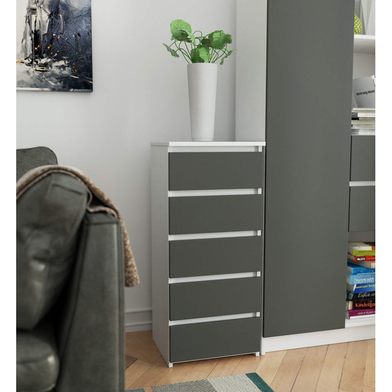 Smajil 5 -Drawer Console