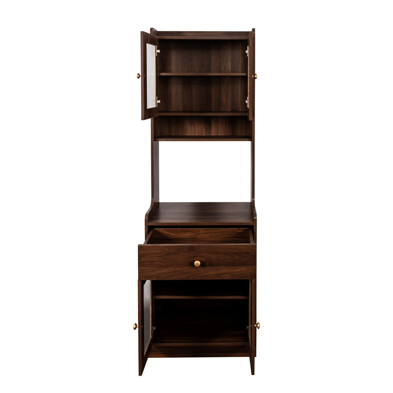 Kitchen Pantry Hutch Storage Cabinet