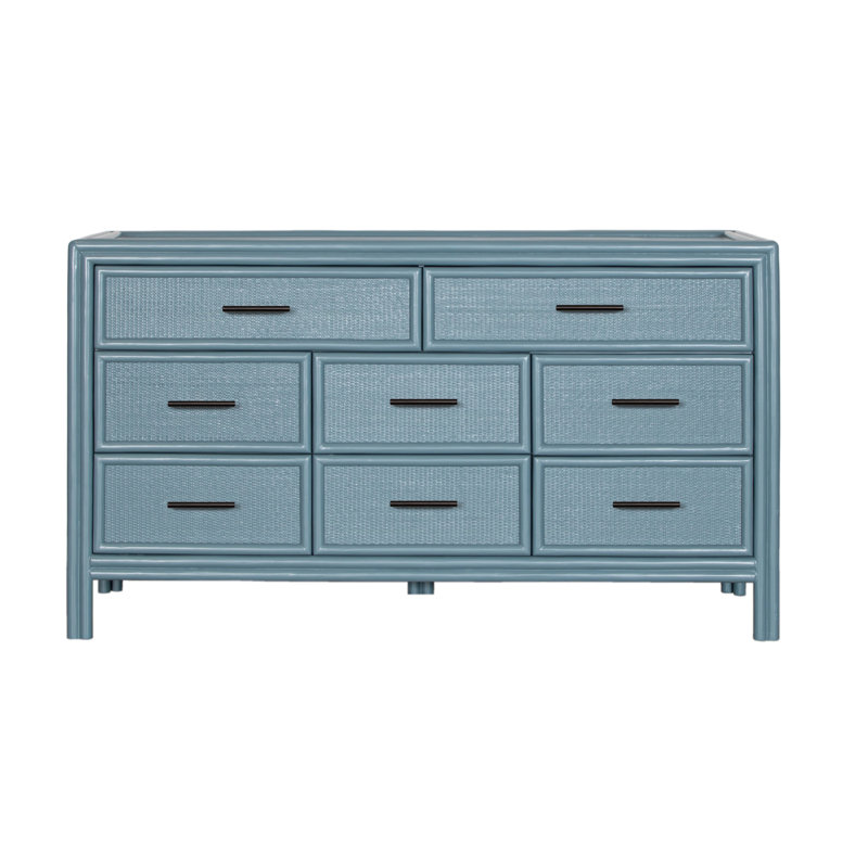 Aruba 8 - Drawer Dresser, Regatta Blue