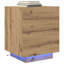 45cm W Manufactured Wood Bedside Table