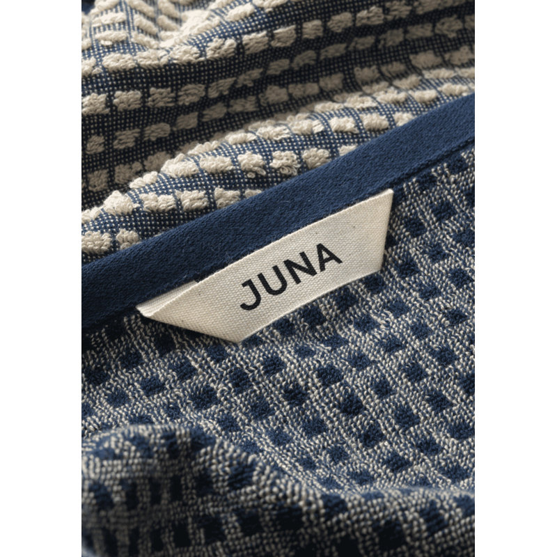 Reinetta Bath Towel, Blue/Sand