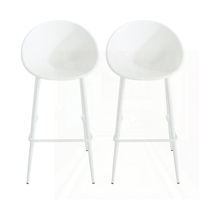 Barstool(Set Of 2), White