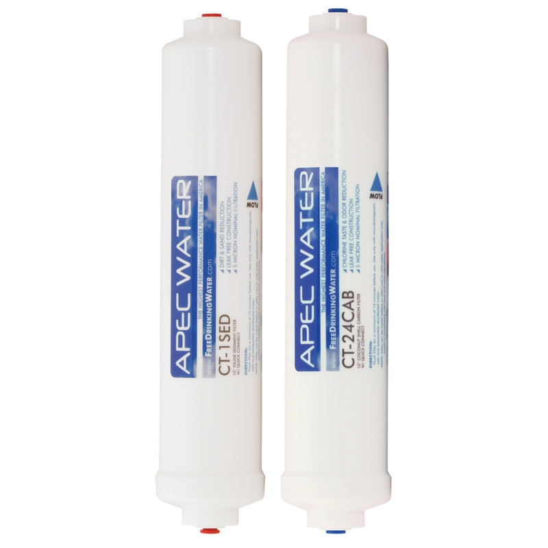 APEC High Capacity 10" Countertop Reverse Osmosis Replacement Filters
