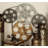 Metal Vintage Movie Reel Film Home Multi Colored Wall Decor