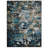 Altouise Machine Made Heatset Polyproplyene Area Rugs - Rectangle, Blue Color, Floral Modern Design, Low Pile Machine Made Area Rugs for Living Room, Bed Room-23397034