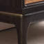 Buffet rétro en bois massif sculpté