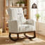 Polyester, Flannel, Foam Rocking Chair