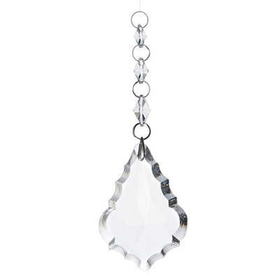Crystal Drop Hanging Figurine Ornament