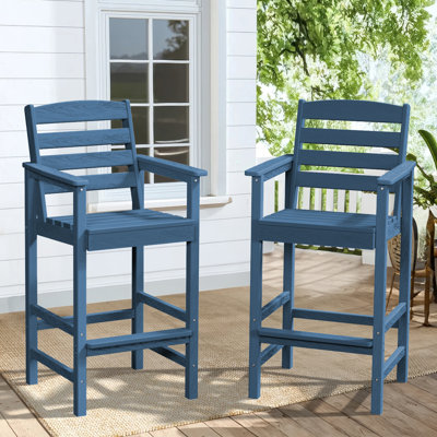 Tabouret de bar Adirondack en plastique Dalson