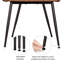 Upholstered Dining Chair with Modern Tufted PU Leather-607788275