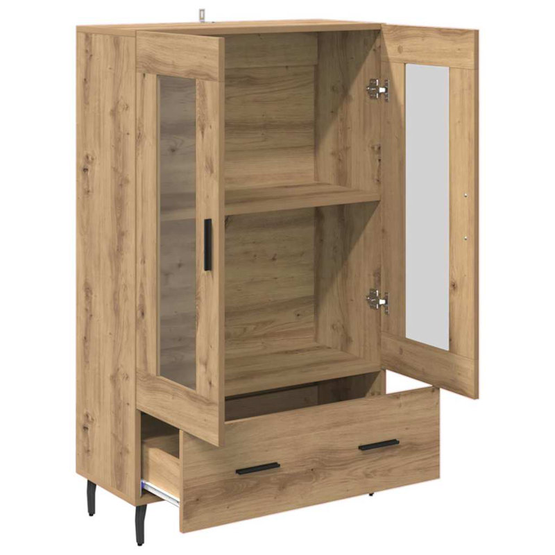 Highboard Accent Chest, Artisan Oak