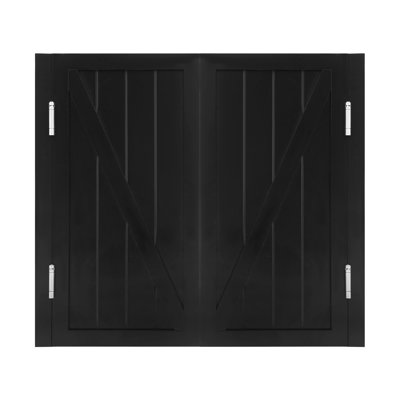 39.4X35.4” Solid Wood Partition Door