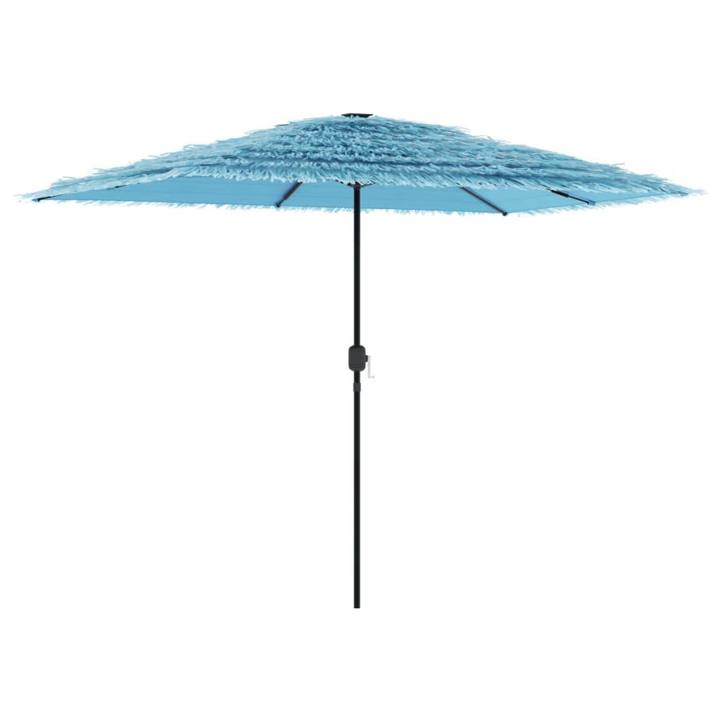 Vidaxl (Blue, 300 X 200 X 250 Cm) Garden Parasol With Steel Pole Outdoor Umbrella Balcony Sun Parasol - Image 3