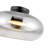 Trinity Glass LED Semi Flush Mount-77452334