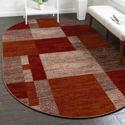 Tapis brun foncé Alair